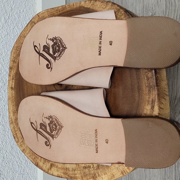 NWTs Free People Vicente Slide Sandal in Natural; Size 40 (10 US) - Picture 9 of 16